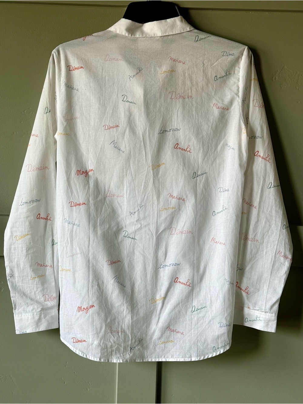 Sezane Pierro Demain Button Down Shirt Women’s Size 2 or 34 - Picture 4 of 8